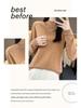 Women's 100% Wool Long-Sleeve Half-High Neck Sweater - Loose Fit, Ideal for Autumn/Winter