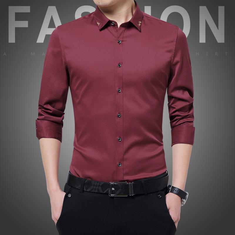 

Мужская рубашка Slim Fit Thin рубашка с коротким рукавом Повседневная модная рубашка с коротким рукавом XL