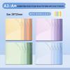 E3103 Transparent A3/A4 Folder & Loose-Leaf Paper Clip for Junior High School Students