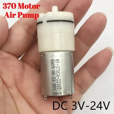 1 db Mikro 370 Motoros Levegőszivattyú DC 3V-24V Vákuum Nagy Nyomású Akvárium Halas Medence