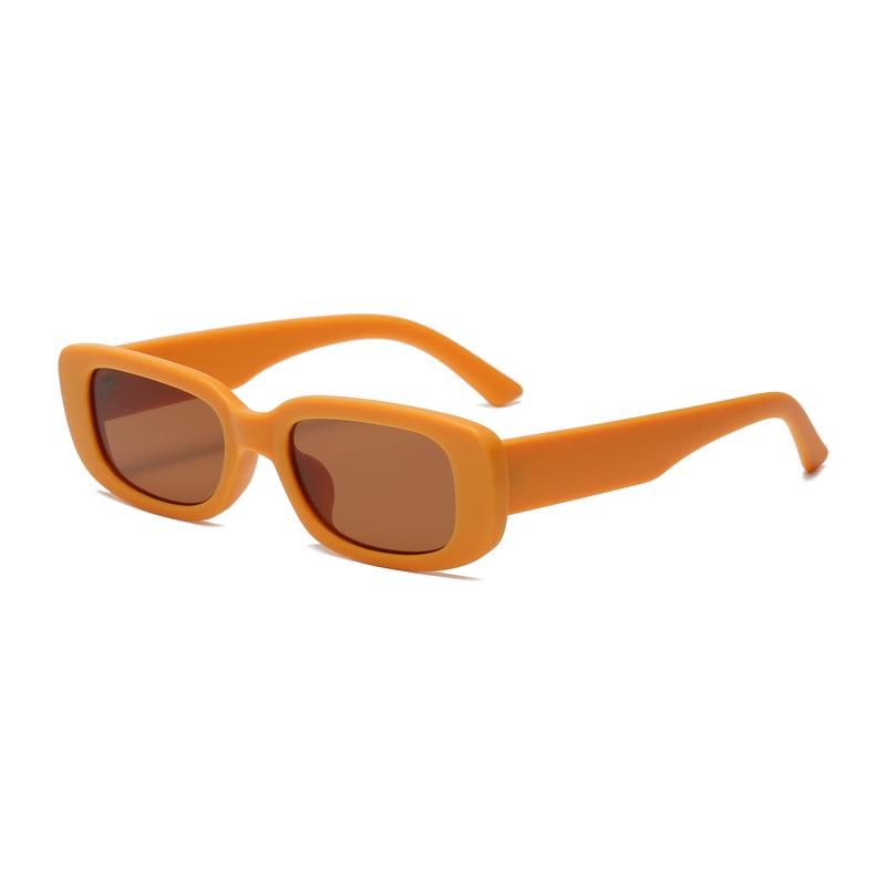 New Small Sunglasses Women Men Trendy Vintage Brand Designer Hip Hop Square Black Sun Glasses Female Eyewear Uv400