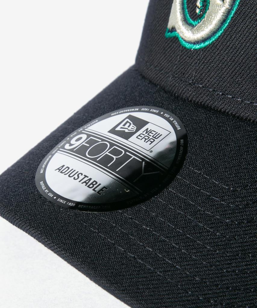 New Era 9FORTY NAVY GREEN Navy X Free Size & Cap, Green, [Used]