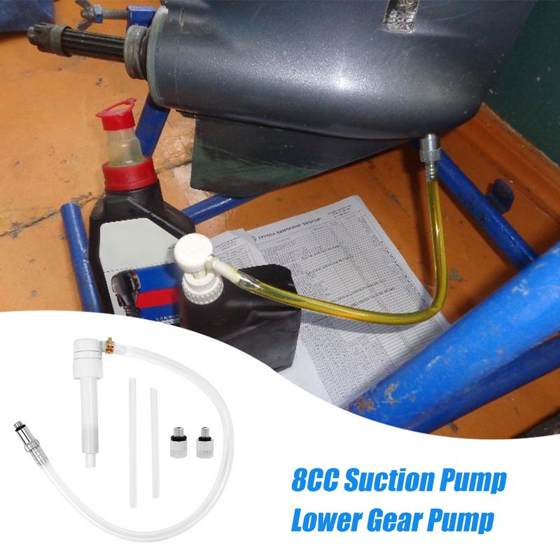 Lower Gear Oil Pump Gear Pump Lower Unit Fluid For Transfer Transmission Ergonomic Bottle Gear Marine Fluid Pump Portable For