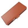 For iPhone 16 Pro Max Wallet Case with Dual Magnetic Clasp Litchi Textured Leather Flip Stand Phone Cover