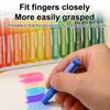 1Set Children Crayons Oil Pastel Dust Free Non-Toxic Crayons Toddler Washable Crayons Painting Drawing Sketching Oil Pastel