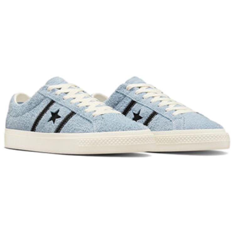 Converse One Star Academy Pro Suede Out Of The Blue Unisex Sneakers Egret Black A09236C