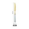 Transparent Acylic 304 Stainless Steel Cutlery Set High Value Hotel Table Spoon Knife Fork Teafork Teaspoon Wedding Decoration