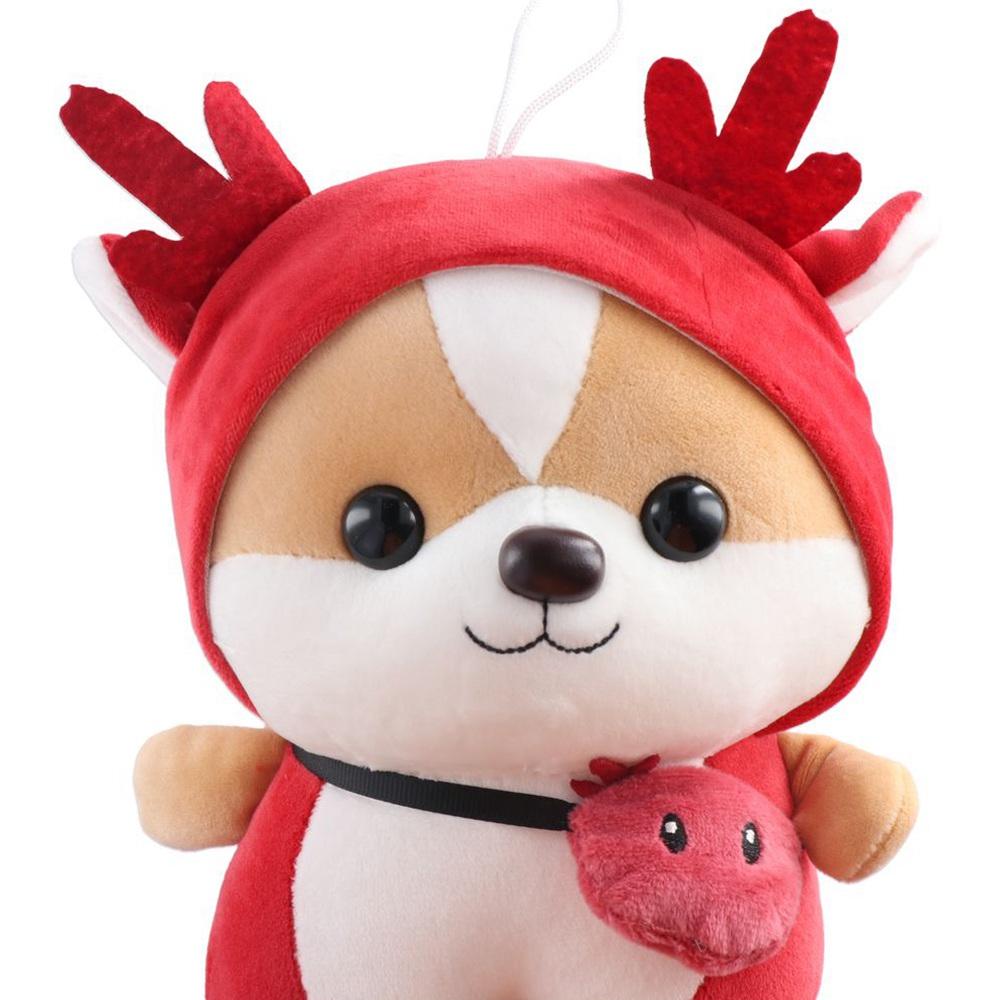 

Doll Animal Bee Send Female Squirrel Doll Dinosaur Plush Toy Corgi Chai Pillow Shiba Inu Plush Toy