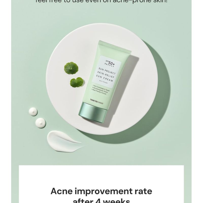 THANK YOU FARMER - Sun Project Skin Relief Sun Cream