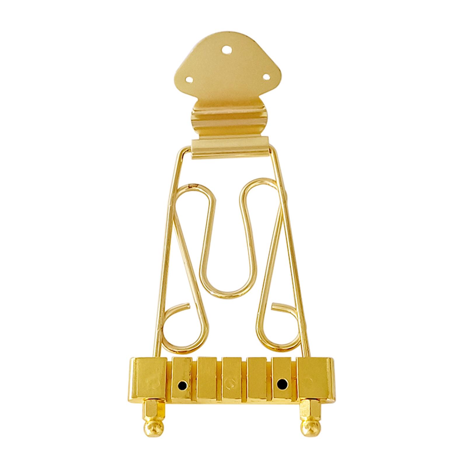 

Tailpiece Bridge Metal Guitar Tailpiece Bridge 6 Strings Guitar Trapeze Tailpiece Bridge Musical Instrument Replacement