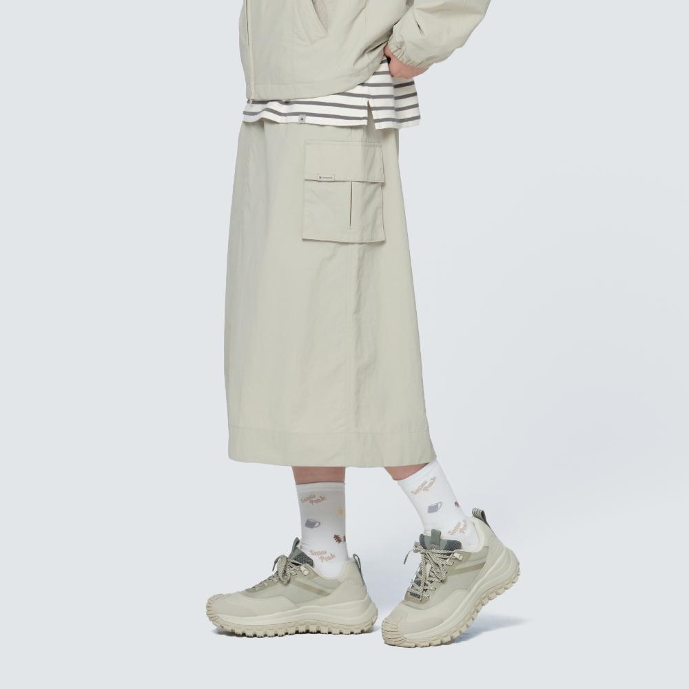 [Snowpeak] Campl Women s Cargo Skirt Light Beige (S24FWCSK17) 70