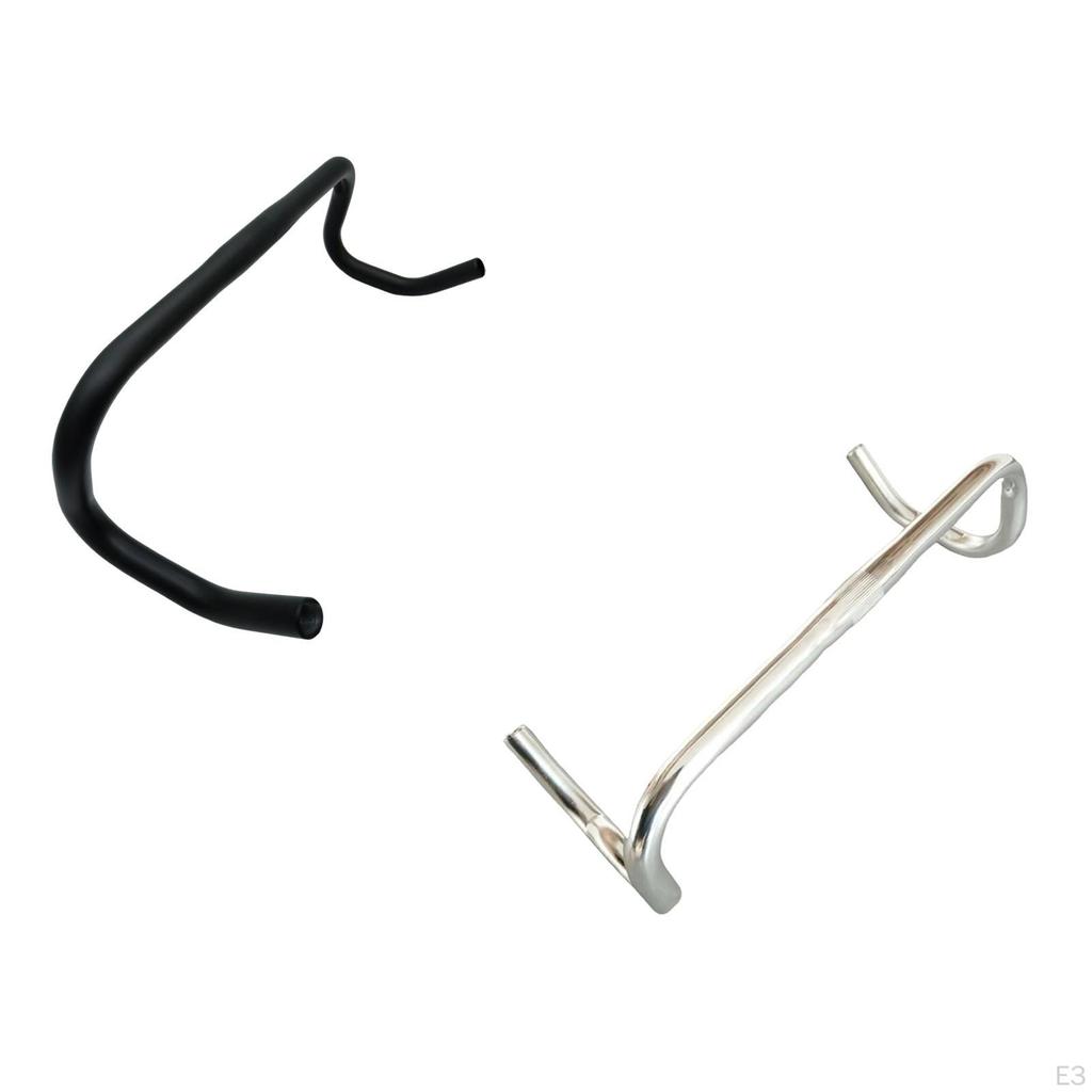 Road Bike Bar Race Accessory, Lightweight Component Drop Handlebar, Curved Bikes Handlebar