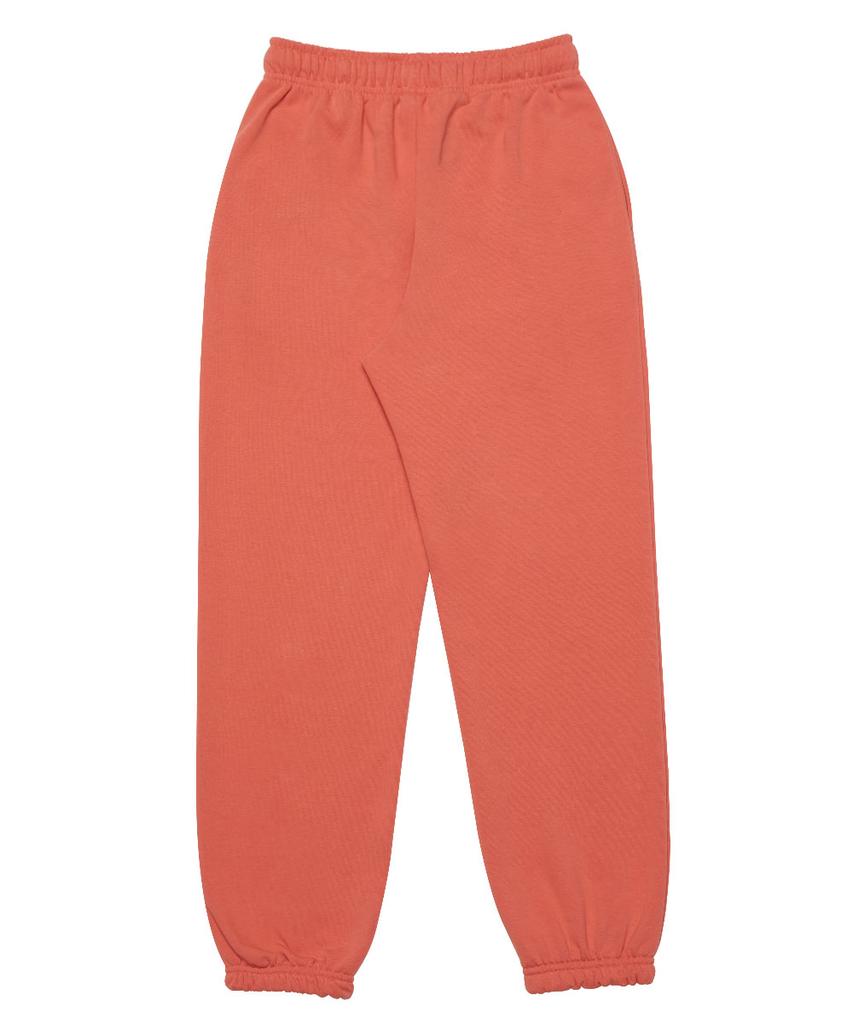 ASTRAL PROJECTION Lettering Logo Comfortable Training Sweat Jogger Pants_Coral