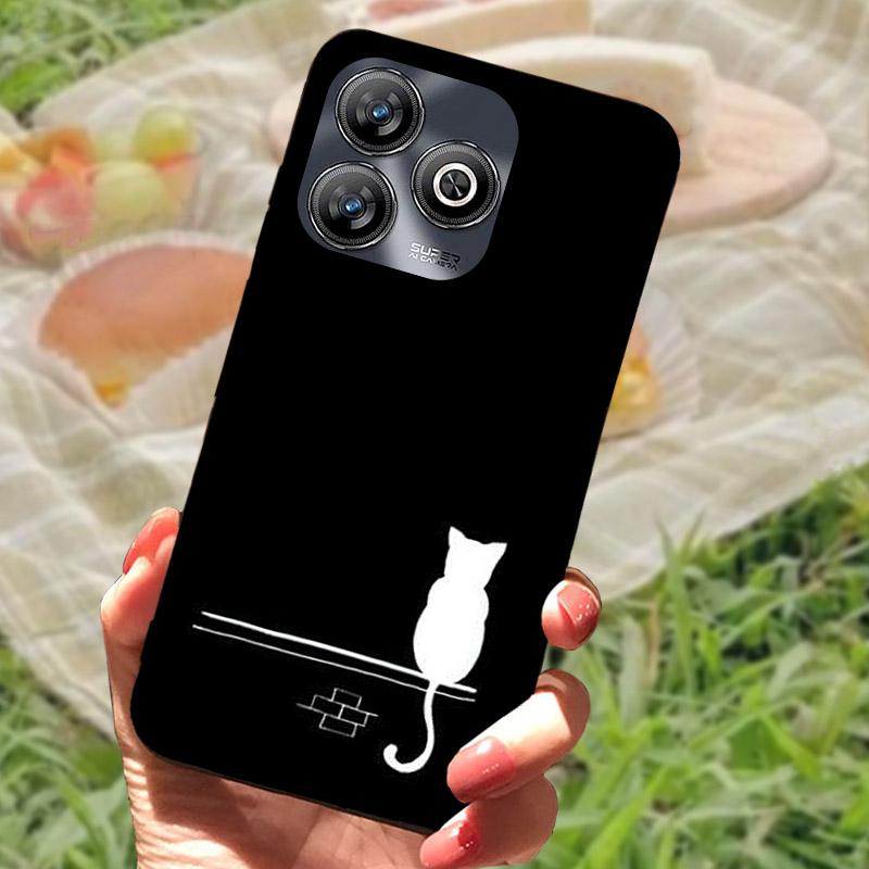 Für ZTE Blade V60 Smart A75 4G Hülle V60Smart Cool Wolf Löwe Silikon Weiches TPU Handyhülle Für ZTE BladeA75 4G Stoßfeste Bumper