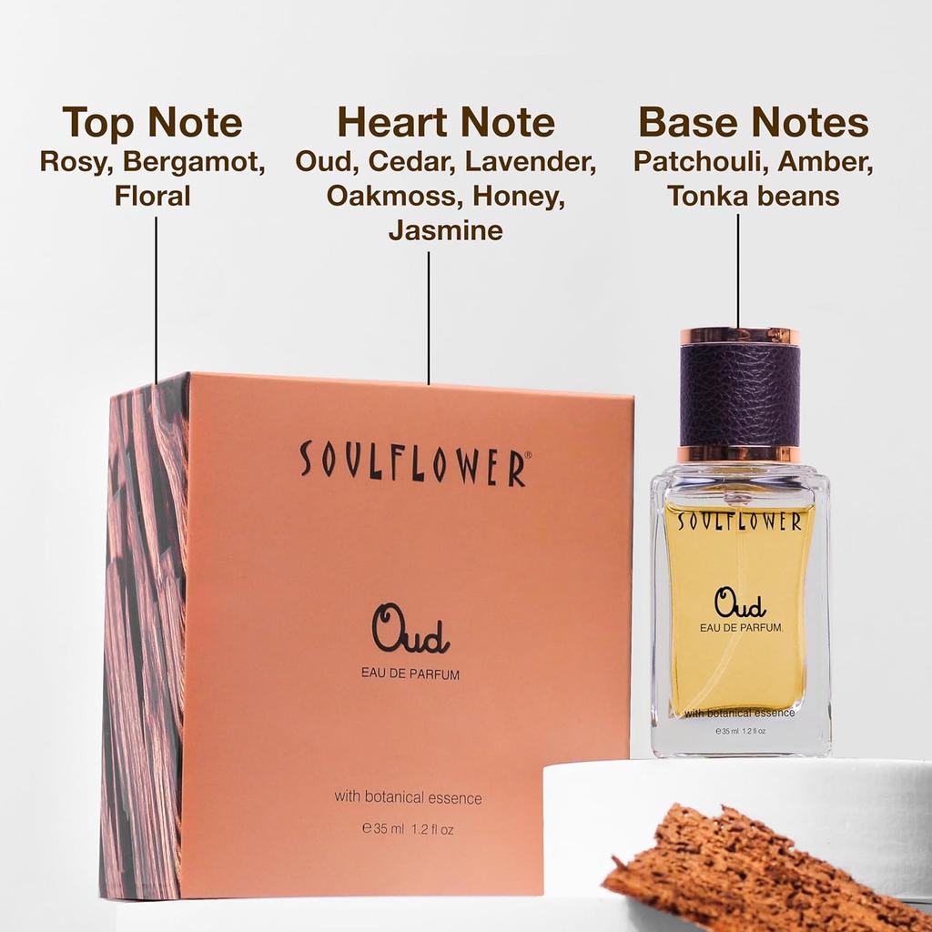 Luxury Perfume Gift Set for Men & Women | Oudh, Overthinker, Mystique |Saffron, Fresia, Peach, Woody, Floral|Refreshing,  | 100ml (Pack of 3)