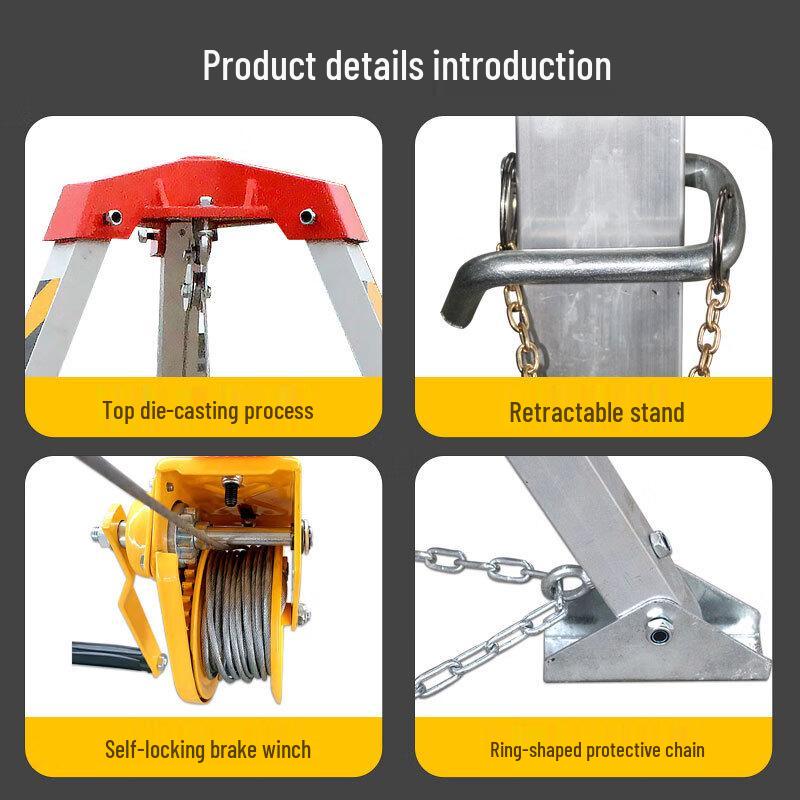 Zuitubao Retractable Rescue Tripod System