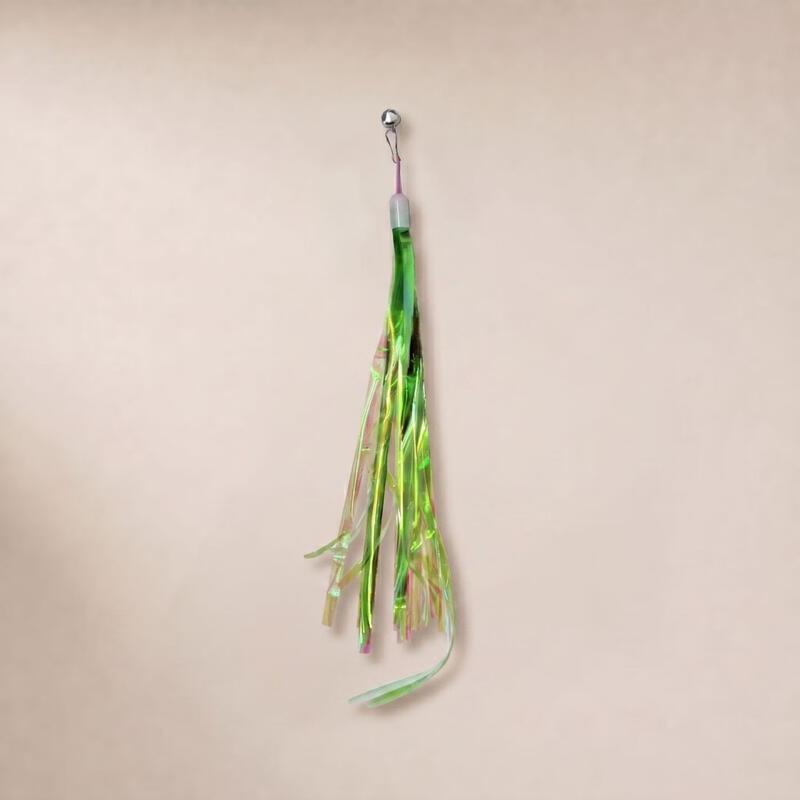 VZZS Aurora Ribbon Cat Wand Refill Heads (7-Pack)