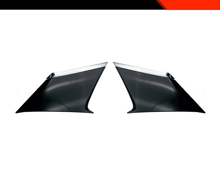 Galvanisiertes Piano Black C-Säulen-Zierleisten-Aufkleber für 2020-2026 Corolla Cross