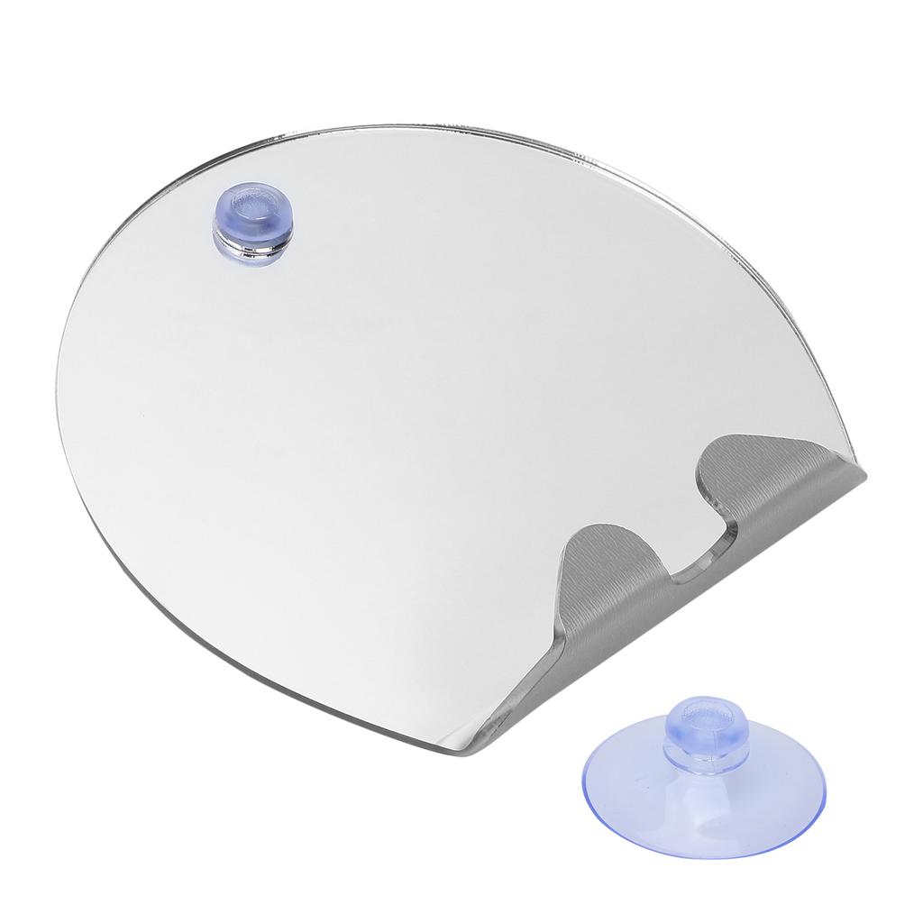Fogless Shower Mirror Round Shape Anti Fog Wall Hanging Bathroom Shaving Mirror with Suction
