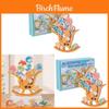 Wooden Bear Fishing Balance Blocks For Toddlers Educational Toy With Stacking And Fine Motor Skills Development