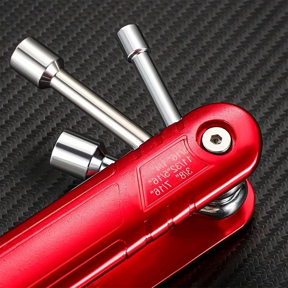 Portable Socket Wrench Universal Household Universal Hexagon Combination Set for Car and Motorcycle Maintenance Tools