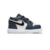 Air Jordan 1 Low ALT TD Armory Navy Babysneaker Blau Schwarz Weiß CI3436-411
