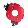 Radius Jig Router Template 4 In 1 R10 R15 R20 R25 Multifunctional Accurate Aluminium Alloy Fast Locator R Angle Template