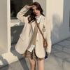 Spring Loose Fit Leisure Suit Jacket Korean Style for Women Blazer