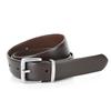 Oka Real Leather Square Belt Brown