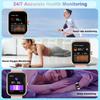 1.96Inch Touchable Screen Smartwatch with Customizable Watch Faces and Long Service Life for Indoor and Outdoor Use
