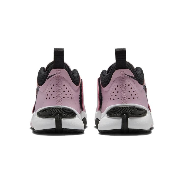 Nike Team Hustle D11 PS Růžové pěnové dětské tenisky Bílé Černé Summit-White DV8994-600