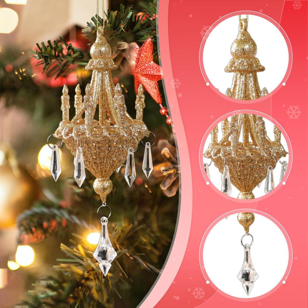 Christmas Tree Ornament DIY Supplies Pendant for Anniversary Wedding Indoor