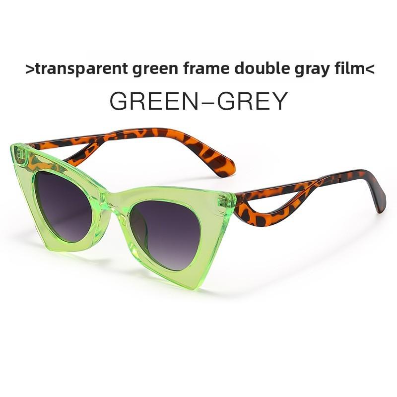 Cat Eye Sunglasses Fashion Uv400 Protection For Summer Travel And Parties