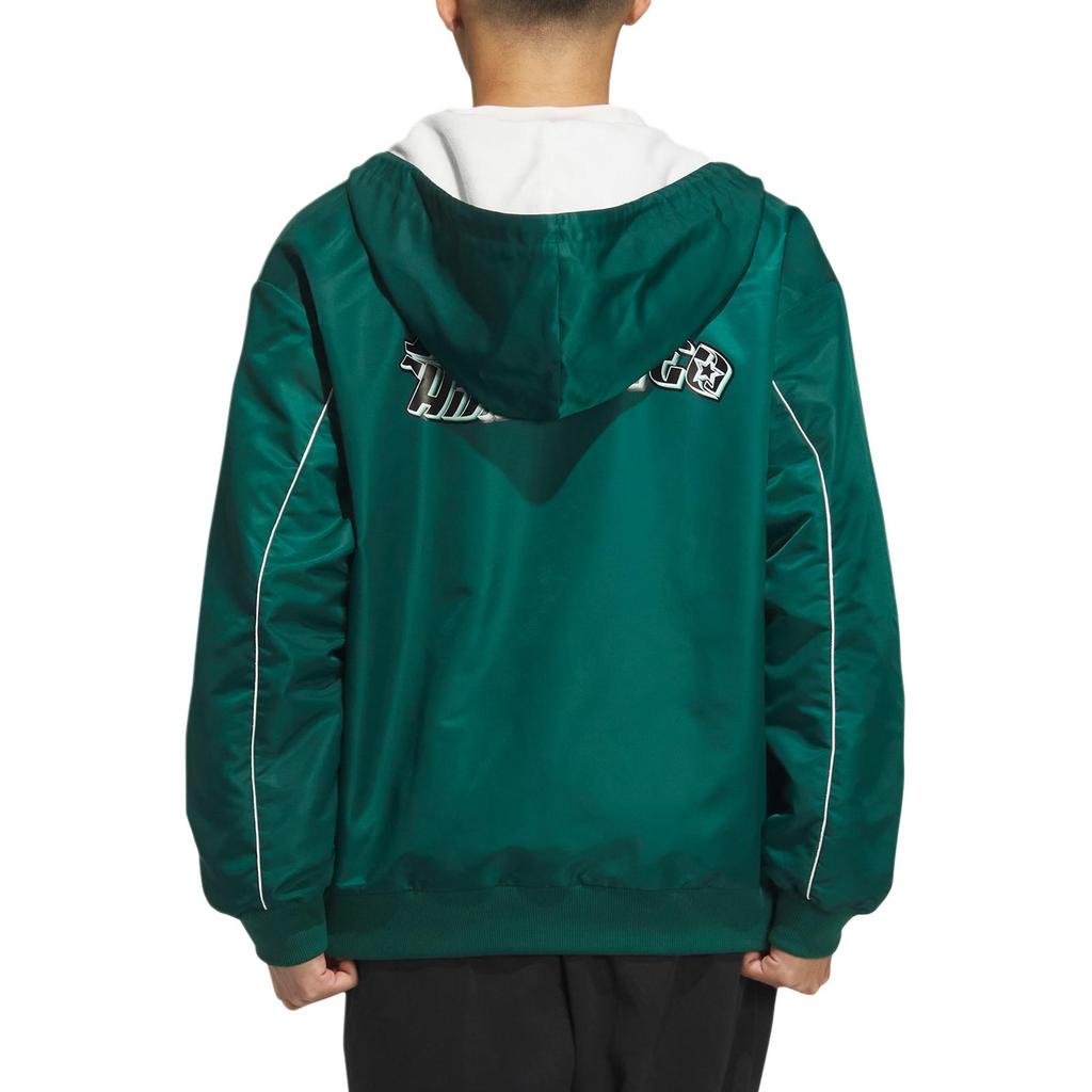 Adidas Neo Velvet feel Coat Unisex Forest Green IK3420