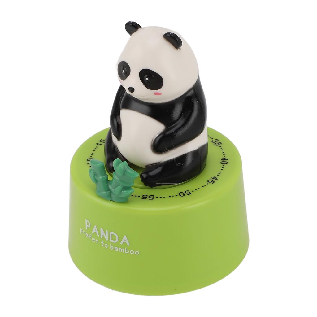 Timer da Cucina Meccanico Forma di Animale Carino Base Magnetica Allarme Forte 60 Minuti Conto alla Rovescia per Cucina Timer per Cottura Panda