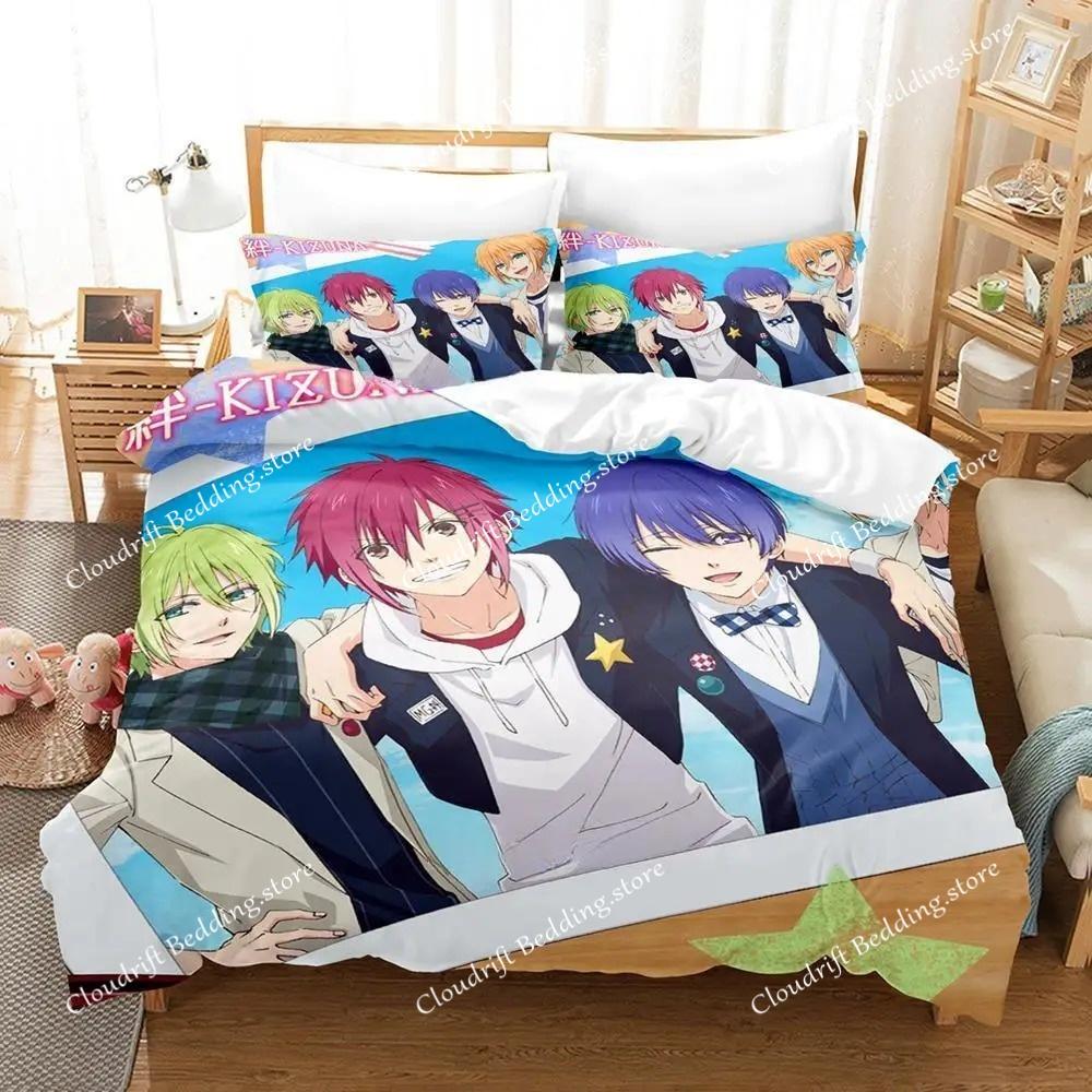 New 3d Print Anime Marginal #4 Bedding Set Boys Girls Twin Queen King Size Duvet Cover Pillowcase Bed Boys Adult Home Textile