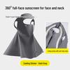 Breathable Hyaluronic Acid Eye Protection Ice Silk UV Mask