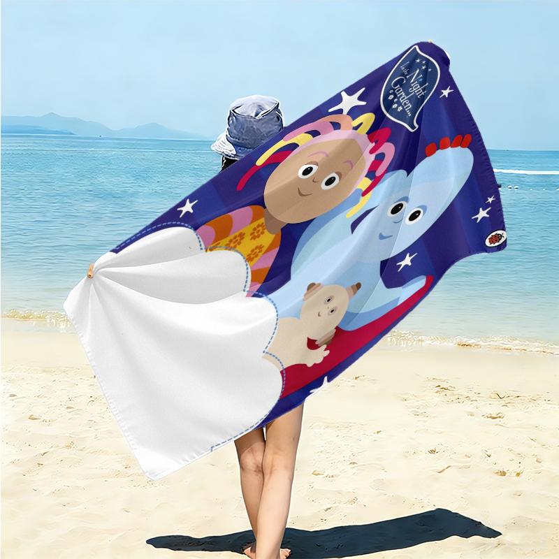 1Pc Colorful Creatures Collection Beach Towel Microfiber Beach Towel Thin Absorbent For Beach Swimming Yoga Bath Sports 0917247