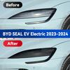 Für BYD SEAL EV 2023 2024 Auto Scheinwerfer Schwarze TPU Schutzabdeckfolie Frontlicht Farbwechsel Aufkleber Zubehör