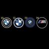 2P Car Door LED Welcome Lamp Is Suitable for BMW Mx1x3x5x7x6 Logo Projection Wireless Automatic Induction Projection Badge Lamp.