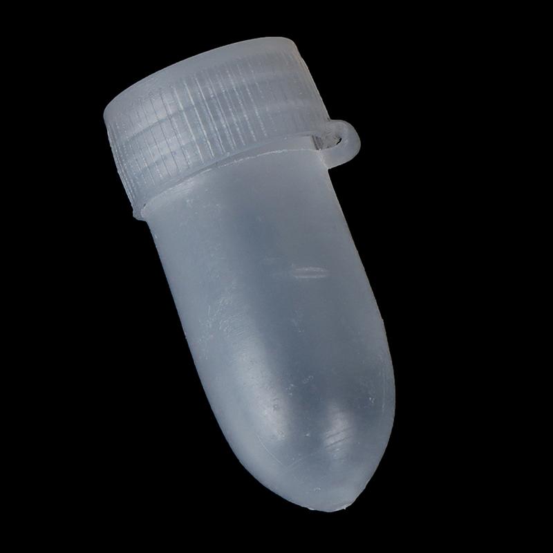 100Pcs Portable Flip Lid Transparent Capsule Storage Containers Pill Box