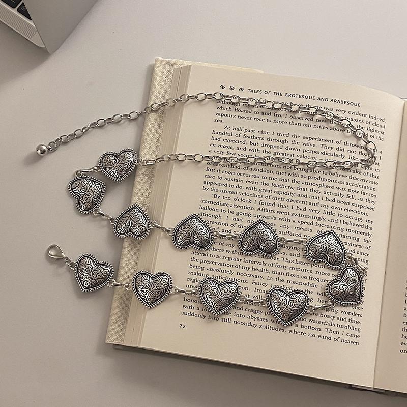 Bohemian Style Butterfly Blue Water Diamond Waist Woven Handmade Wooden Bead Belts Y2K Retro Belt Waist Chain Accessory Skirt