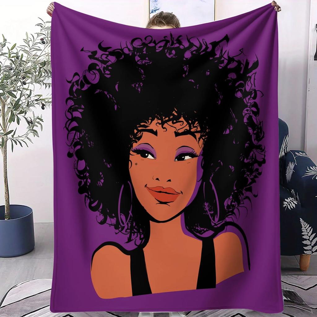 K-Pop Demon Hunters Anime Flannel Blanket Soft Fleece Throw for Bedroom Sofa Outdoor Travel Fan Girls Gift Decorative Daily Use