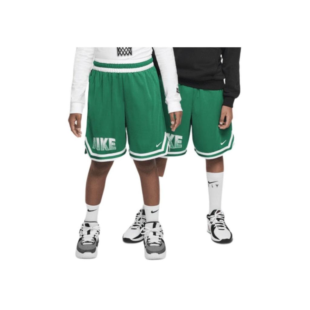 Nike DNA Basketball Culture Comfortable Soft Breathable Shorts Kids Shorts Peacock-Green White Stadium-Green FZ5262-365