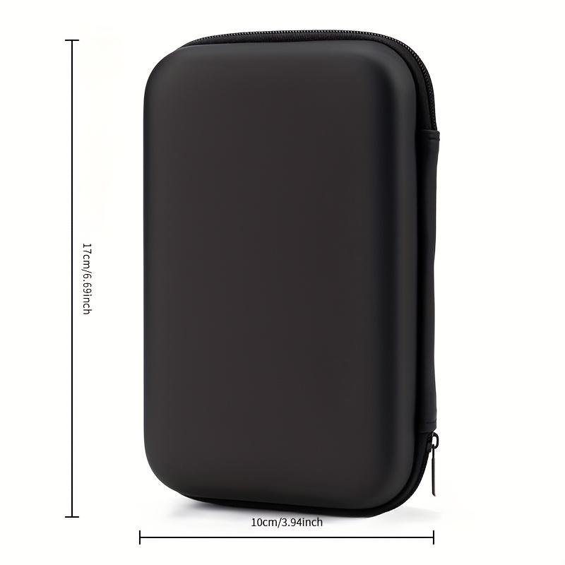 EVA Storage Bag, EVA Digital Storage Bag, Smooth & Stain-Resistant, Digital Accessories Organizer, Portable Zippered Cable Pouch