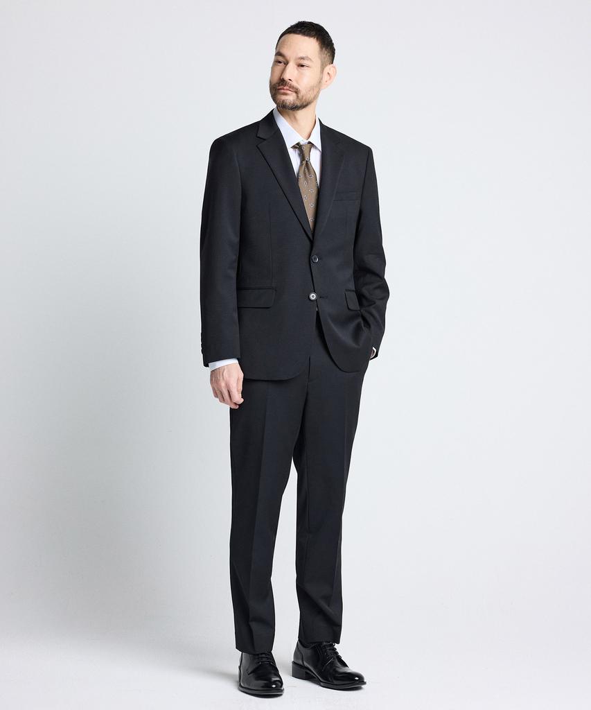 STCO [Four Seasons][Crossfit] Wool Blend Four-Way Stretch Suit Pants Black (Slim Fit)_Sslvz11Ssb