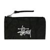 Stussy Classic Logo Canvas Wallet Unisex Wallet Black SUSSG0134256P-1