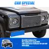 For Land Rover Defender 90 110 130 2004-2019 Central Grid Headlight Protection Net Car Headlight Protection Cover Auto Accessori