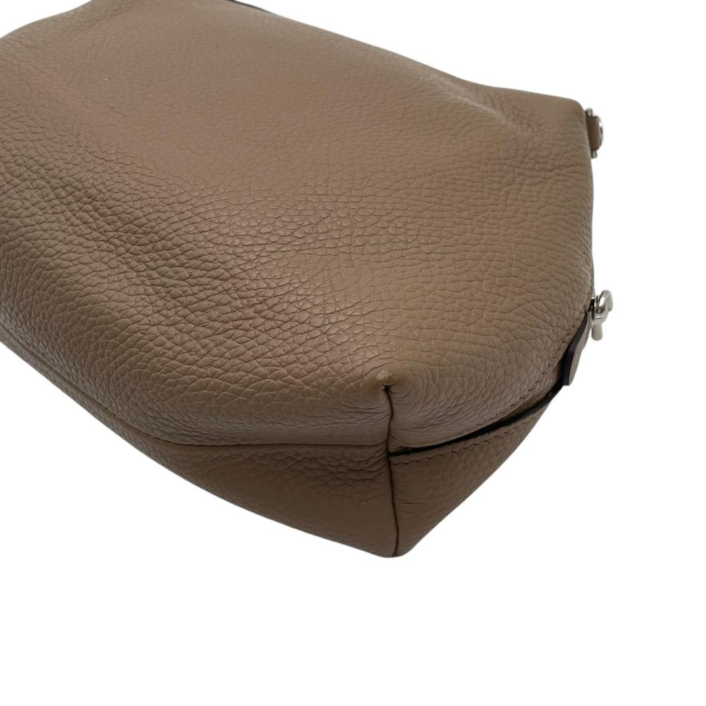 Used  Shoulder Bag ALIFAShoulder Bag light brown leather Women