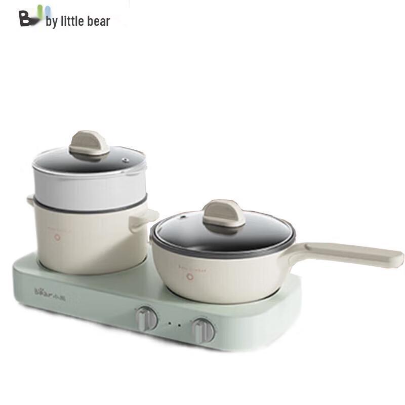 Little Bear Dual-Zone Multi-functional Electric Cooker CN plug (adapter included)